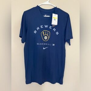 Milwaukee Brewers Nike Tee. Mens small. NWTs